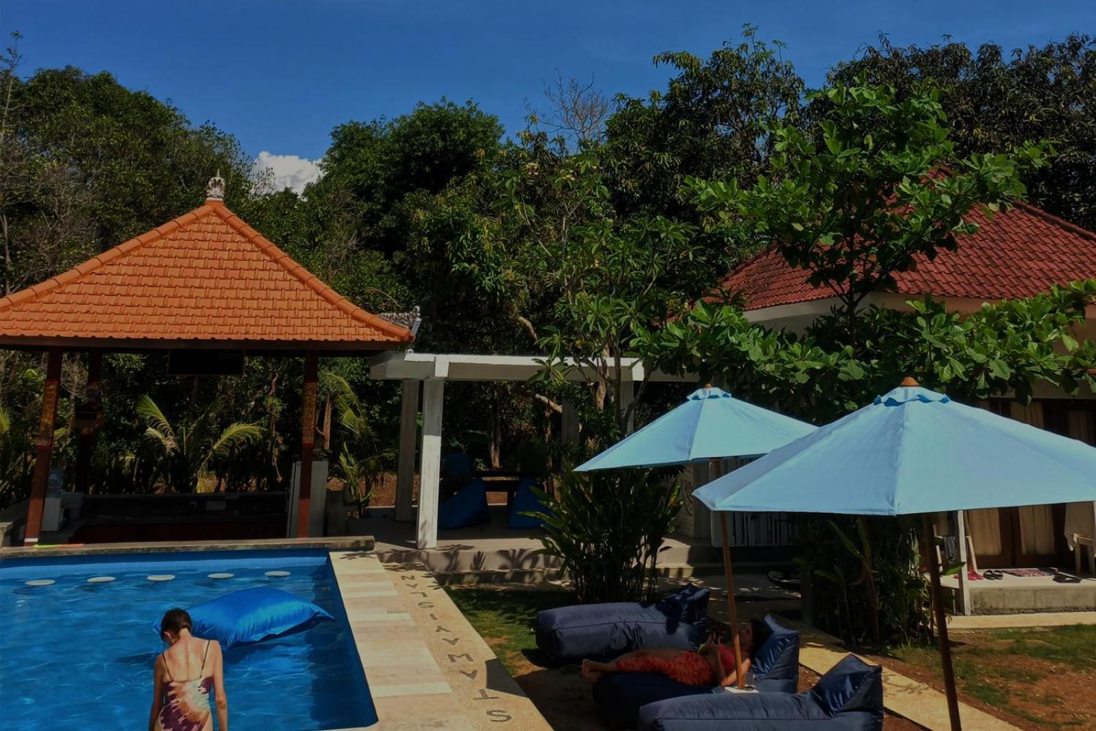 Castaway Island Hostel Nusa Lembongan Exterior foto