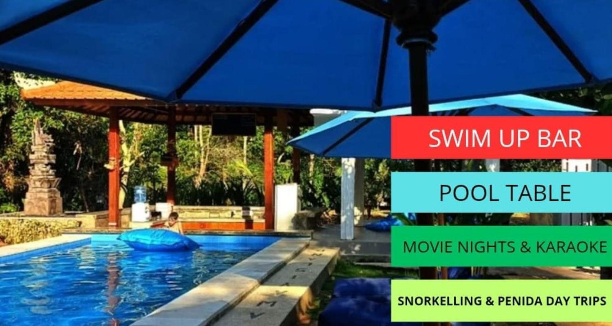 Castaway Island Hostel Nusa Lembongan Exterior foto